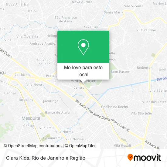 Clara Kids mapa