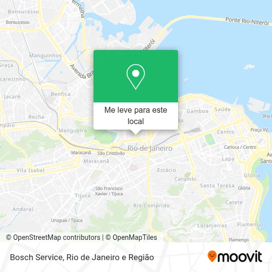 Bosch Service mapa