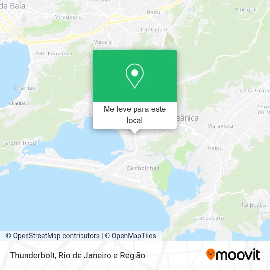 Thunderbolt mapa