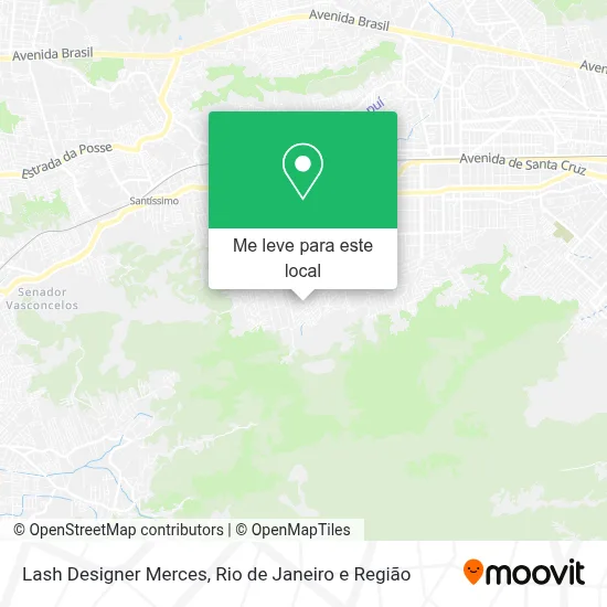 Lash Designer Merces mapa