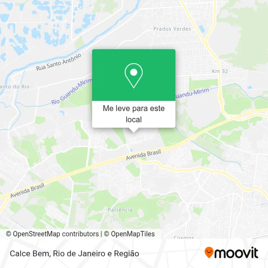 Calce Bem mapa