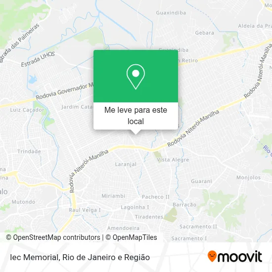 Iec Memorial mapa