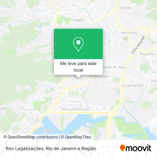 Rso Legalizações mapa