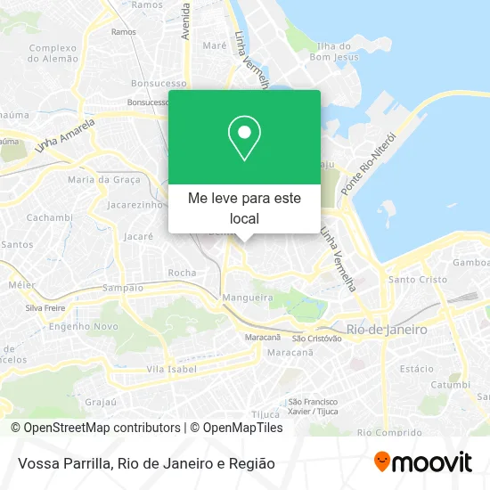 Vossa Parrilla mapa