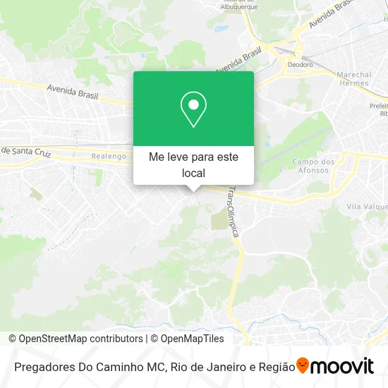 Pregadores Do Caminho MC mapa