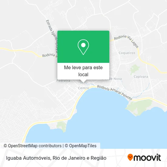 Iguaba Automóveis mapa