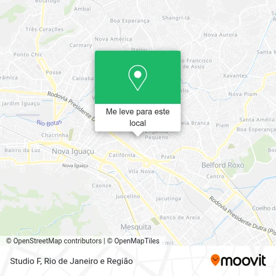 Studio F mapa