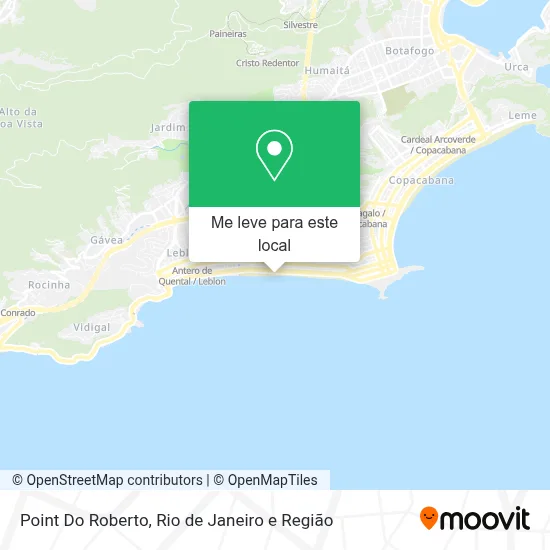 Point Do Roberto mapa