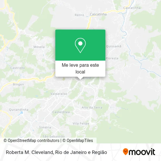 Roberta M. Cleveland mapa
