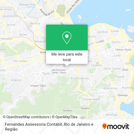 Fernandes Assessoria Contábil mapa