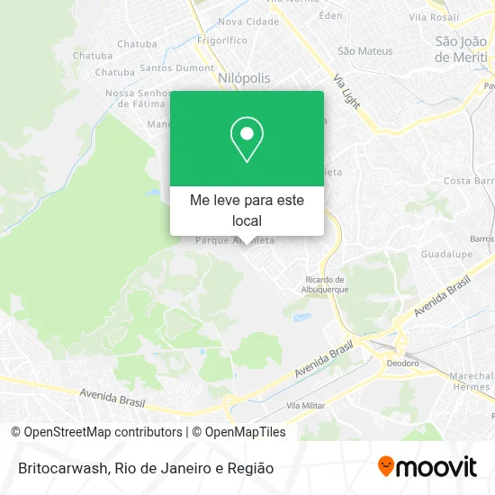 Britocarwash mapa