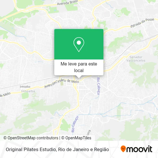 Original Pilates Estudio mapa