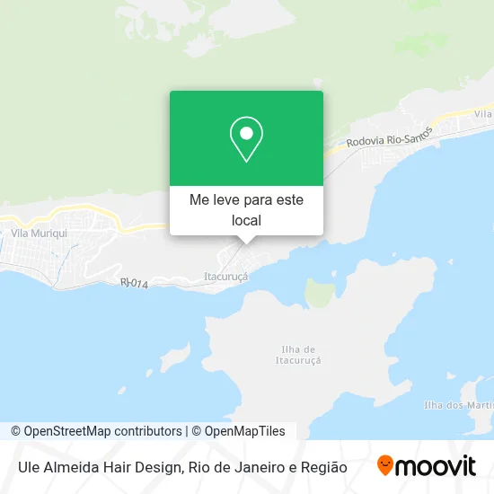 Ule Almeida Hair Design mapa