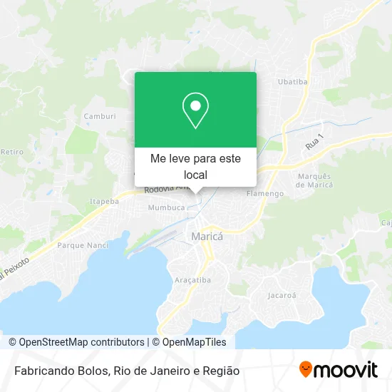 Fabricando Bolos mapa