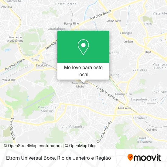Etrom Universal Boxe mapa