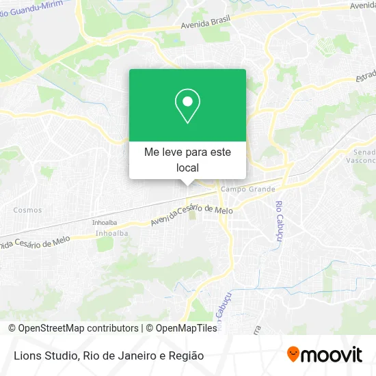 Lions Studio mapa