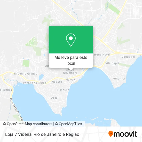 Loja 7 Videira mapa