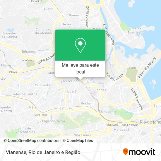 Vianense mapa