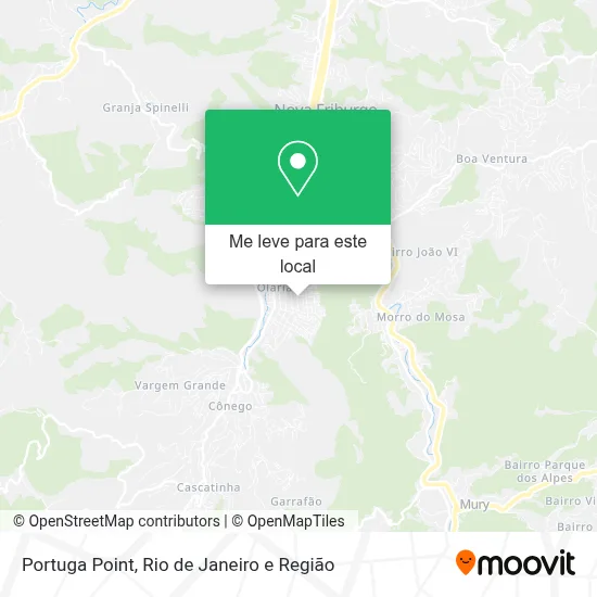 Portuga Point mapa