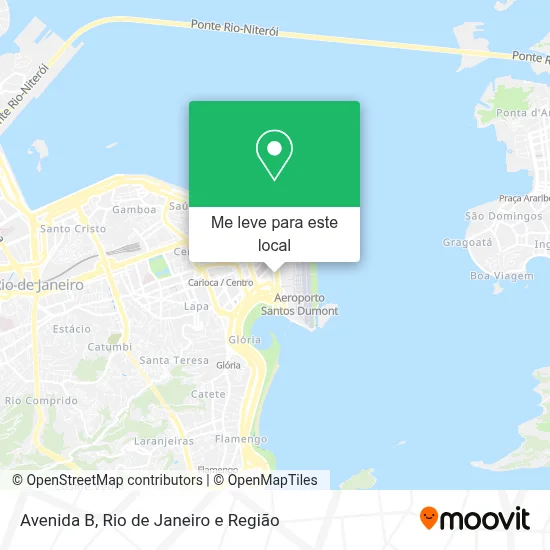 Avenida B mapa