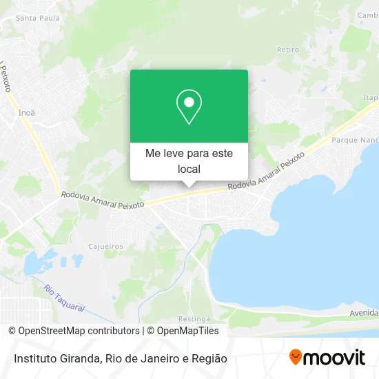 Instituto Giranda mapa