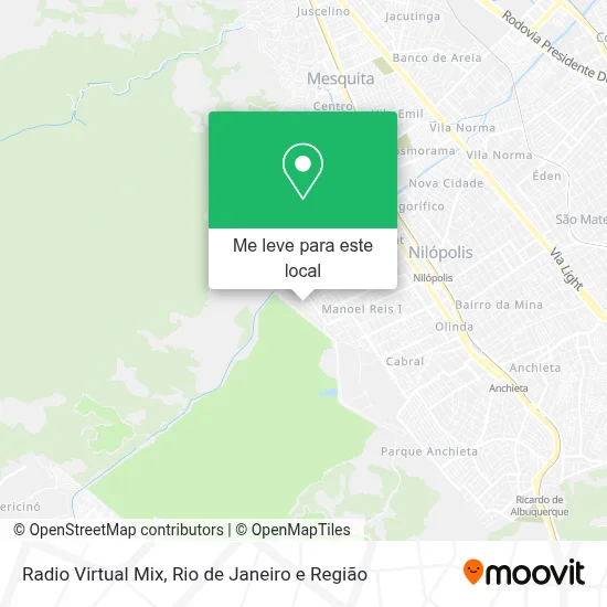 Radio Virtual Mix mapa