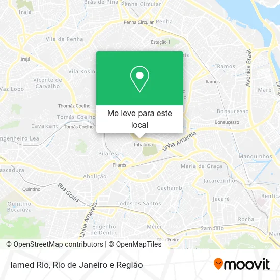Iamed Rio mapa