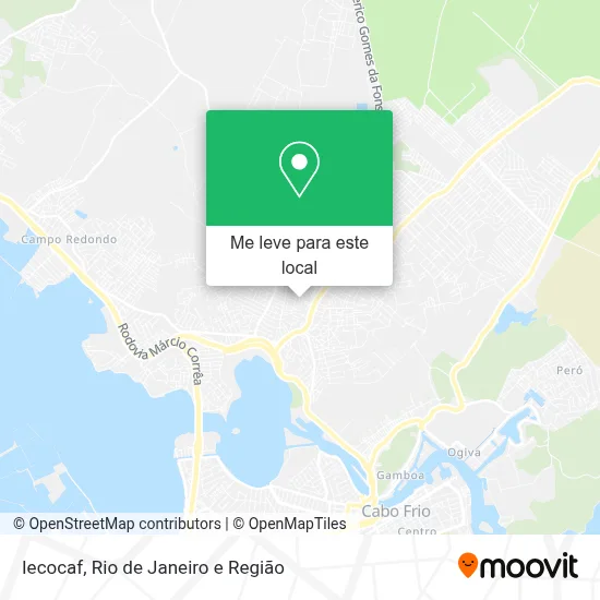 Iecocaf mapa