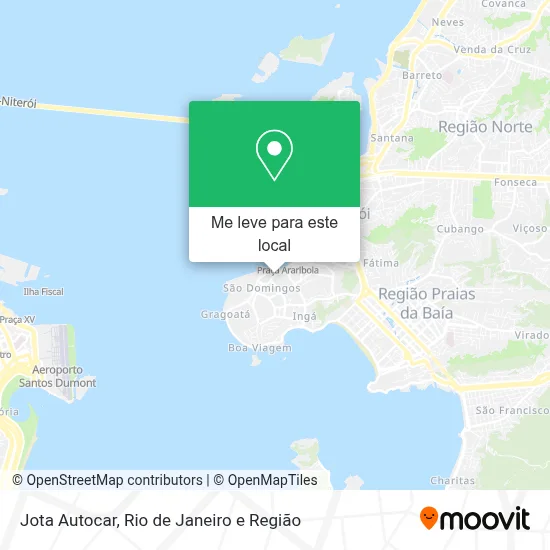 Jota Autocar mapa