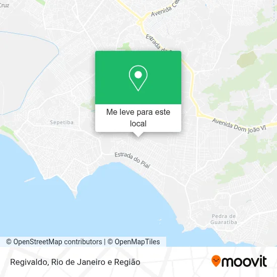 Regivaldo mapa