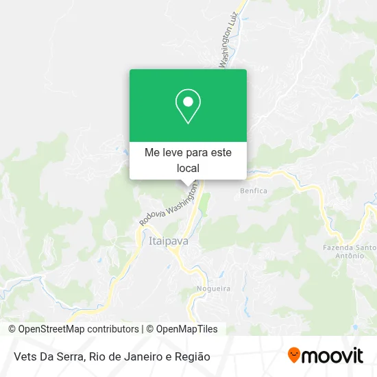 Vets Da Serra mapa