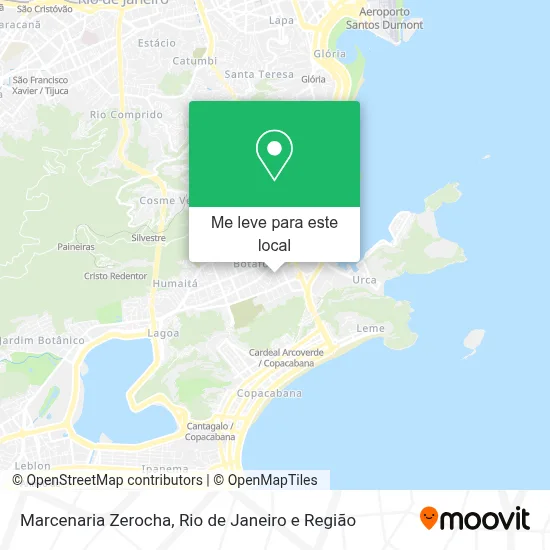 Marcenaria Zerocha mapa