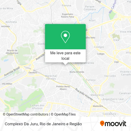 Complexo Da Juru mapa