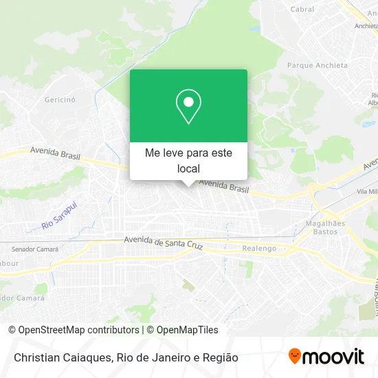 Christian Caiaques mapa