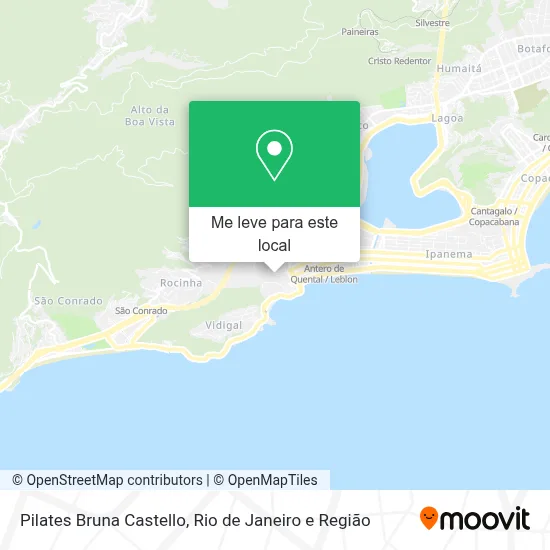 Pilates Bruna Castello mapa