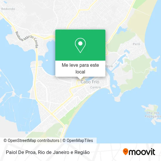 Paiol De Proa mapa