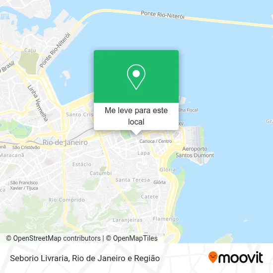 Seborio Livraria mapa