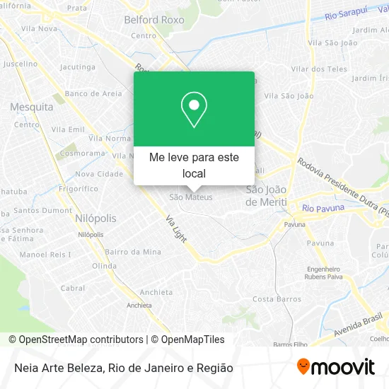 Neia Arte Beleza mapa