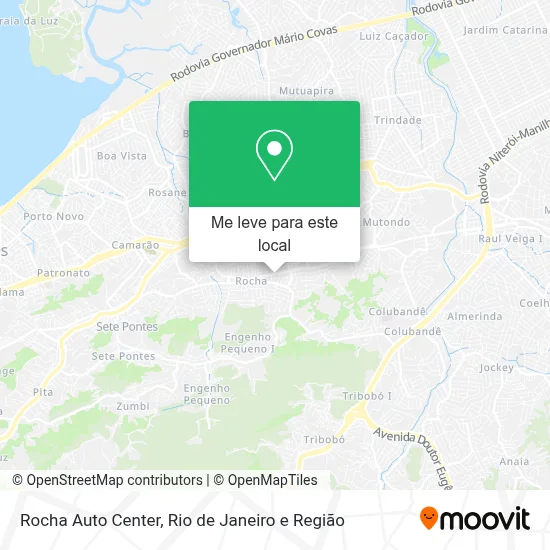 Rocha Auto Center mapa