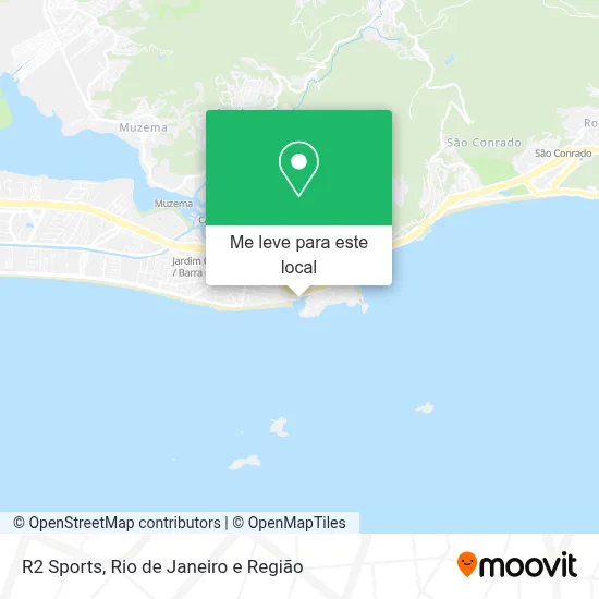 R2 Sports mapa