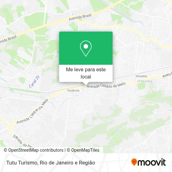Tutu Turismo mapa