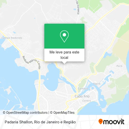 Padaria Shallon mapa