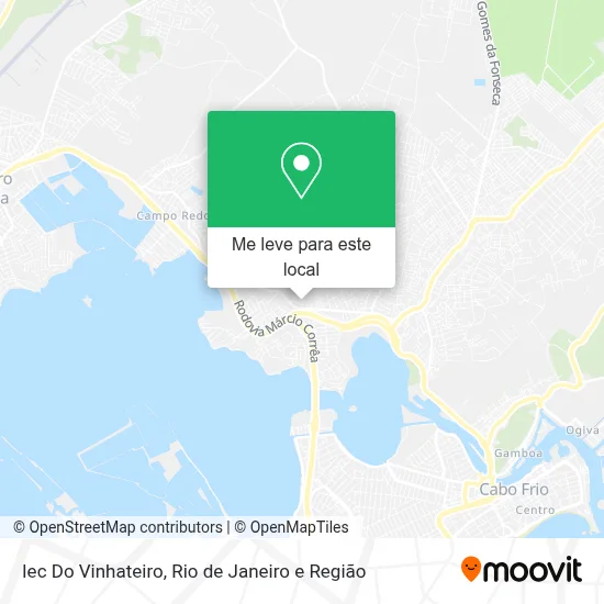 Iec Do Vinhateiro mapa
