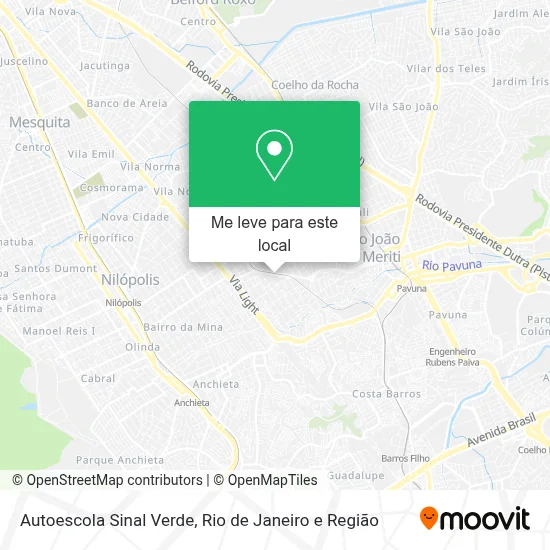 Autoescola Sinal Verde mapa