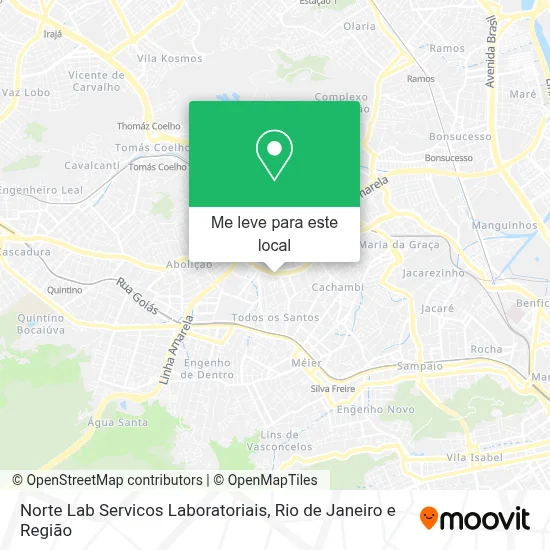 Norte Lab Servicos Laboratoriais mapa