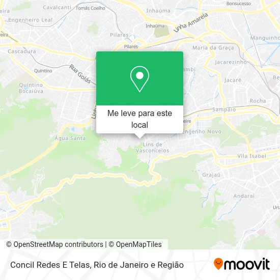 Concil Redes E Telas mapa