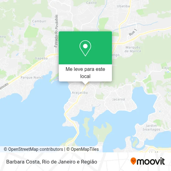 Barbara Costa mapa