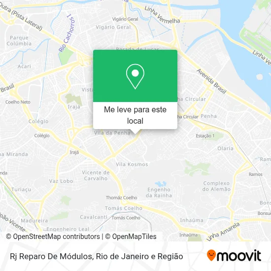 Rj Reparo De Módulos mapa