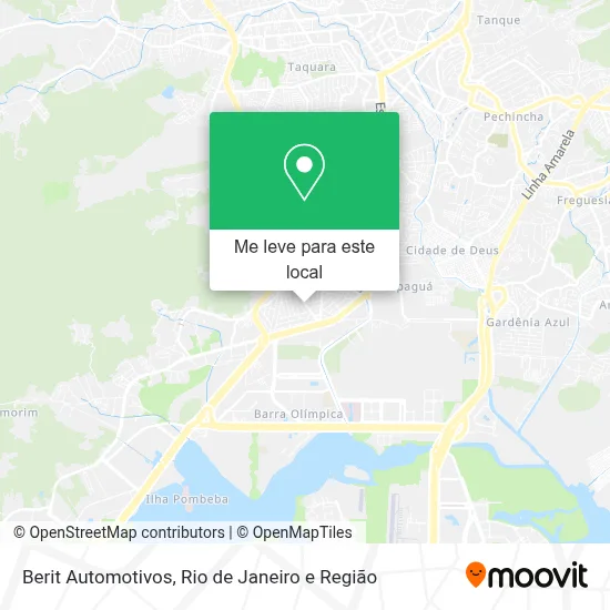Berit Automotivos mapa
