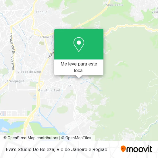 Eva's Studio De Beleza mapa